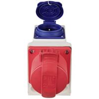 Sygonix SY-6271370 CEE-wandcontactdoos 16 A 5-polig 415 V/AC 1 stuk(s) - thumbnail