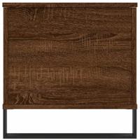 Salontafel 90x44,5x45 cm bewerkt hout bruineikenkleurig - thumbnail