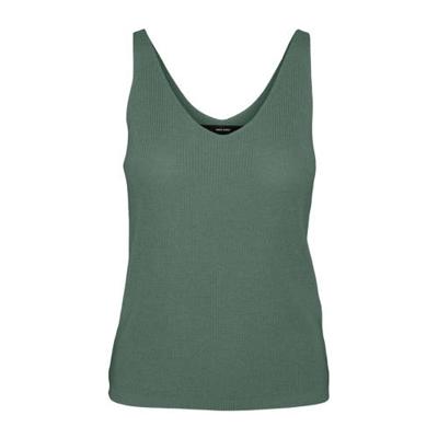 VERO MODA gebreide singlet VMNEWLEX groen VERO MODA gebreide singlet VMNEWLEX groen