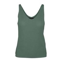 VERO MODA gebreide singlet VMNEWLEX groen - thumbnail
