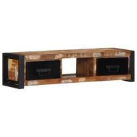 Tv-meubel 100x30x25 cm massief gerecycled hout - thumbnail