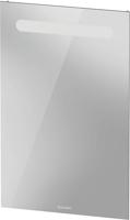 Spiegel Duravit No.1 Met Horizontale LED Verlichting 45x3.5x70 cm Mat Wit Duravit - thumbnail