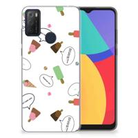 Alcatel 1S (2021) | Siliconen Case | IJsjes - thumbnail