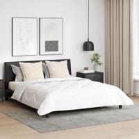 VidaXL Dekbed met kussen 3 pcs wit microfibre - thumbnail