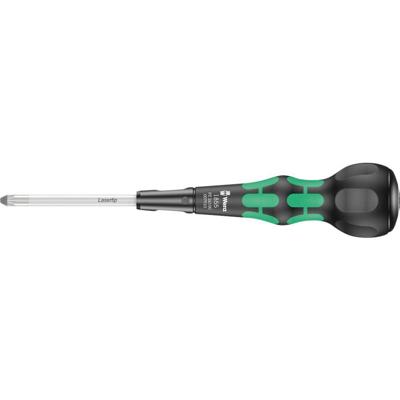 Wera 1855 PZ 05007910001 Kruiskop schroevendraaier PZ 2 Koplengte: 100 mm Wera 1855 PZ 05007910001 Kruiskop schroevendraaier PZ 2 Koplengte: 100 mm