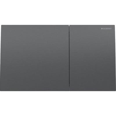 Drukplaat Geberit Sigma 70 Frontbediening 2-toets RVS Zwart Chroom Drukplaat Geberit Sigma 70 Frontbediening 2-toets RVS Zwart Chroom