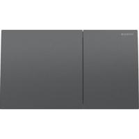 Drukplaat Geberit Sigma 70 Frontbediening 2-toets RVS Zwart Chroom - thumbnail