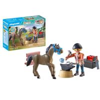 Playmobil® Horses of waterfall 71357 hoefsmid Ben en Achilles - thumbnail