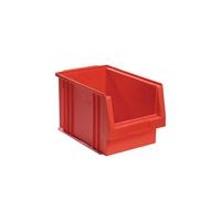 LA-KA-PE Magazijnbak | L330xB213xH200 mm | PP rood | 10 stuks - 01450 02 01 01450 02 01 - thumbnail