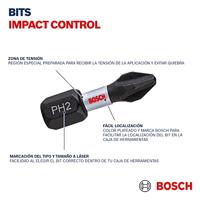 Bosch Accessories 2608522358 Dubbelbitset 3-delig - thumbnail
