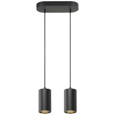 SLV ASTO TUBE 1006433 Hanglamp GU10 10 W Zwart