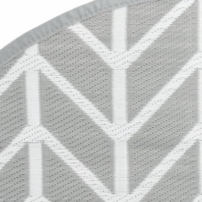 VidaXL Buitenkleed arakil ø120 cm pp grijs