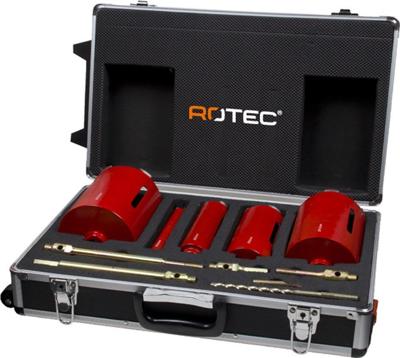 Rotec 11 dlg. Droog Diamantborenset 32/52/82/112/132x150mm - 7799900 Rotec 11 dlg. Droog Diamantborenset 32/52/82/112/132x150mm - 7799900