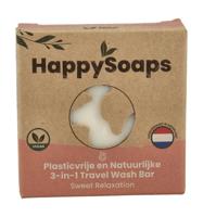Happysoaps 3-In-1 Travel Wash Bar - Sweet Relaxation - thumbnail