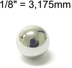 Marabu Kogels 1/8 1a (per gros)