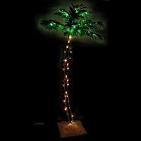 Palmboom LED 88 LED's warmwit 150 cm - thumbnail