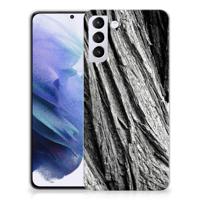 Bumper Hoesje Samsung Galaxy S21 Plus Boomschors Grijs - thumbnail