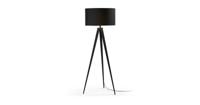 Kave Home Vloerlamp 'Iguazu', kleur zwart - thumbnail