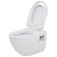 Wandtoilet keramiek wit - thumbnail