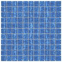 Mozaektegels 11 st zelfklevend 30x30 cm glas blauw - thumbnail