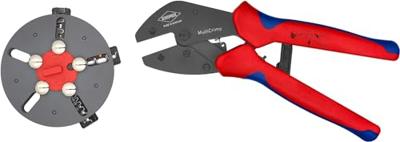 Knipex KNIPEX MultiCrimp© gebruineerd 250 mm - 973301