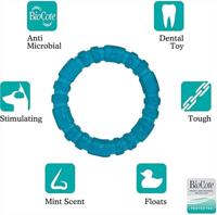 BIOSAFE BIOSMART PUPPY RING MET MINT SMAAK 9 CM - thumbnail