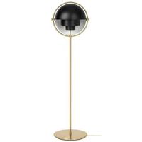 Gubi Multi-Lite Vloerlamp - Messing & Mat zwart - thumbnail