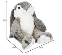 Small Foot - knuffel pluche konijn, 26cm - thumbnail