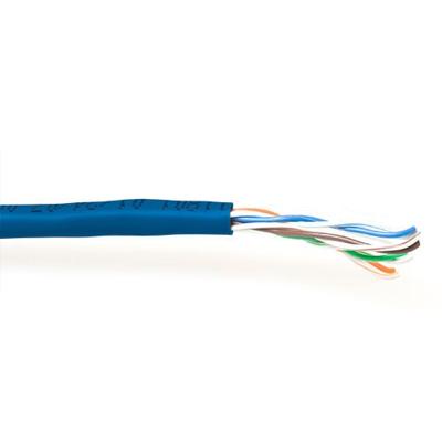 ACT ES356B CAT5E U/UTP PVC Kabel Massief Blauw - 305 meter