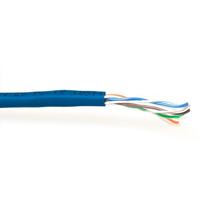 ACT ES356B CAT5E U/UTP PVC Kabel Massief Blauw - 305 meter - thumbnail