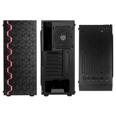 Kolink INSPIRE K8 Midi-tower Gaming-behuizing, Behuizing Zwart