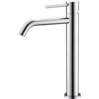 Wiesbaden Style XL Wastafelkraan - Verhoogd - Chroom - thumbnail