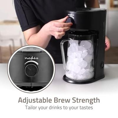 Nedis kaicm200fbk ijskoffie & ijsthee maker filter koffie 2.5 l 6 kopjes zwart - thumbnail