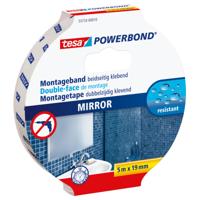 tesa MIRROR 55733-00010-04 Montagetape tesa Powerbond Wit (l x b) 5 m x 19 mm 1 stuk(s) - thumbnail