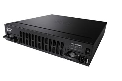 Cisco ISR 4321 ISR4321-V/K9 Unided-COMMUNICATIONS-Bundle, Rackmontage, zwart