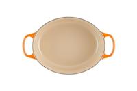 Le Creuset Braadpan Signature ovaal Oranjerood ø 29 cm / 4,7 liter - thumbnail