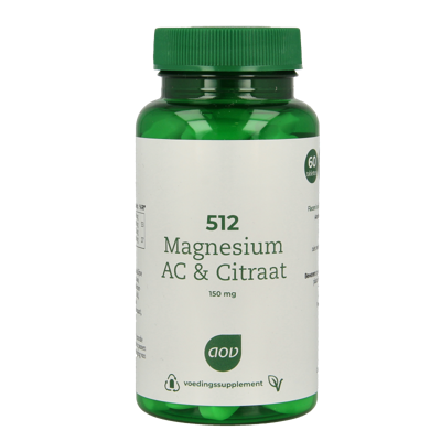 AOV 512 Magnesium AC & Citraat Tabletten AOV 512 Magnesium AC & Citraat Tabletten