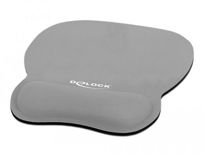 Delock 12698 Muismat Ergonomisch, Flexibel Grijs