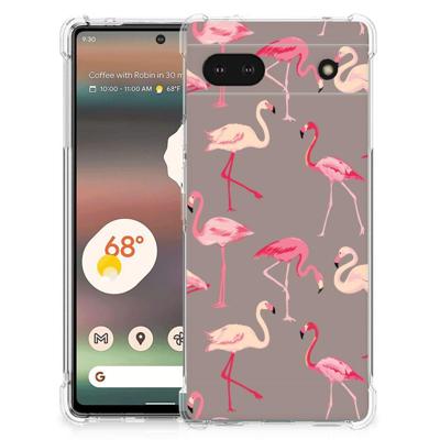 Google Pixel 6A Case Anti-shock Flamingo Google Pixel 6A Case Anti-shock Flamingo