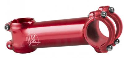 M-Wave stuurpen voorbouw vast 28,57/110/31,8 mm 7° rood