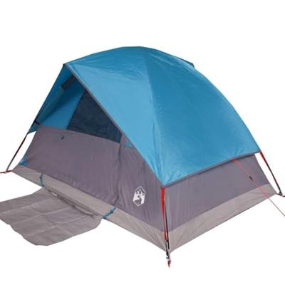 VidaXL Koepeltent 2-persoons waterdicht blauw