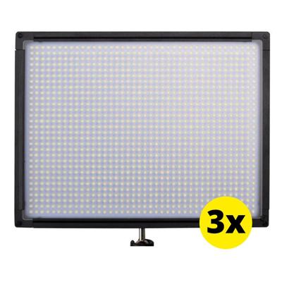 Bresser SH-1200 LED Set 3 Stuks Slimline lampen