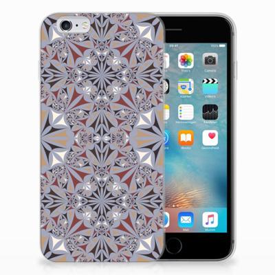 Apple iPhone 6 | 6s | TPU | Siliconen hoesje | Flower Tiles Apple iPhone 6 | 6s | TPU | Siliconen hoesje | Flower Tiles