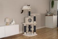 Beeztees Dominjo Krabpaal Creme 50x50x123 cm - thumbnail