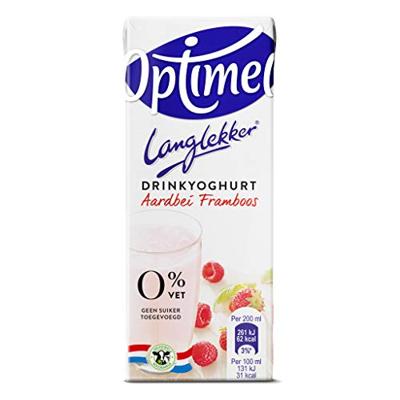 Drinkyoghurt optimel ll aardbei framboos 20cl | 5 stuks