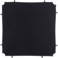 Manfrotto LL LR81102R Skylite Rapid Fabric Small 110x110cm zwart velours - thumbnail