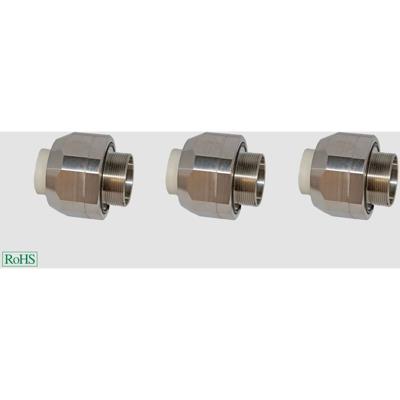HELU 905059 Slangbevestiging Zilver M32 Recht 5 stuk(s)