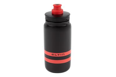 Elite Zwart/Rood 550ml Fiets Bidon