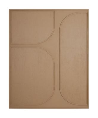 MUST Living Wanddecoratie 'Lorcan' Schors, 127 x 102cm, kleur Bruin