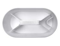 HAN HA-1200-12 Toolbox Loft Mobiele Organiser Sneeuw Wit 4 Vakken Met Uitneembaar Plateau Sneeuw Wit - thumbnail